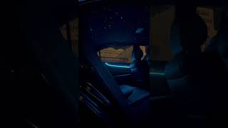 Stunning Car Interior Transformation with Starlights starlight [upl. by Borras]