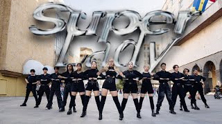 KPOP IN PUBLIC ONE TAKE GIDle 여자아이들 SUPER LADY Dance Cover by Ghos dc [upl. by Anwahs415]