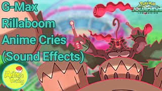 Pokemon  Rillaboom Anime Cry Gigantamax [upl. by Nohsyar]