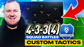 EAFC 25  UPDATED THE BEST SQUAD BATTLES TACTICS [upl. by Ericha]