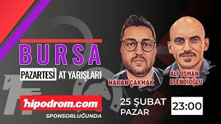 26 Şubat 2024  Bursa At Yarışı Tahminleri  Hakan Çakmak  Ali Osman Efendioğlu [upl. by Adeys]