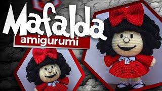 Receita Mafalda Amigurumi  Amigurumi Passo a Passo [upl. by Eniamret]