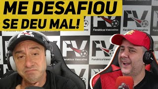 FÁBIO AZEVEDO ME DESAFIOU E SE DEU MAL HAUHAUHA VASCO 0 X 1 INTERNACIONAL [upl. by Jackelyn165]