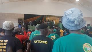 PAC Congress Mangaung 2019 Azania song [upl. by Heathcote]