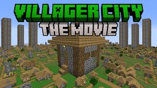 I Added A Villager City To Minecraft The Movie [upl. by Meggie]