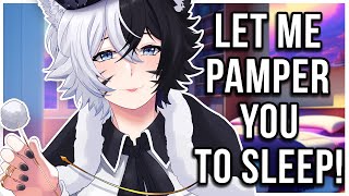 ASMR Roleplay  Adopted Femboy Neko Cleans Your Ears ✨ [upl. by Ettenawtna]