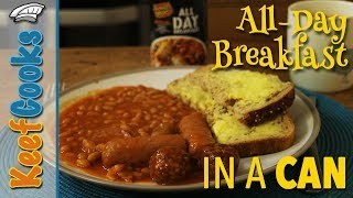 All Day Breakfast in a Can  Taste Test and Review [upl. by Holmann]