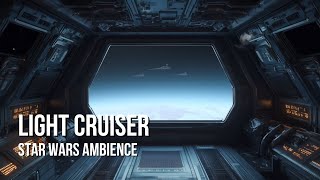 Imperial Light Cruiser  Star Wars Ambience  Ship Ambience Quiet Chatter White Noise [upl. by Areik]