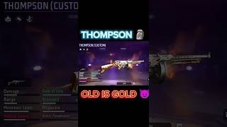 THOMPSON 🔥🗿 freefireshorts shorts shortsfeed [upl. by Annekim]