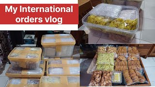 My International orders vlog  How to do food business from home TerraceToTable [upl. by Cud]