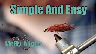 Simple Streamer  UNDERWATER Footage  Super easy for beginners  McFly Angler [upl. by Aimaj364]