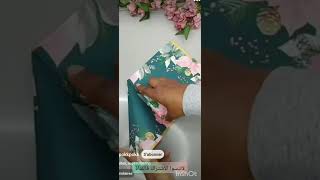 pliage serviette pour invité طي المناديل الورقيةبطريقة سهلة وجميلة 😍 [upl. by Luapsemaj]