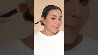 How To Create CHEEKBONES With MAKEUP shorts [upl. by Joiner]