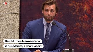 BAUDET Manier van debatteren in Tweede Kamer leidt volgens de FvDleider tot niets [upl. by Nerty]