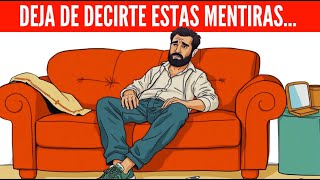 10 MENTIRAS que te DICES A TI MISMO para QUEDARTE en la POBREZA [upl. by Neeli]