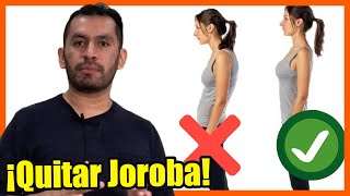 🔥⭕️ ELIMINA JOROBA Ejercicios ⭕️🔥  Cómo corregir tu postura en 5 Simples Pasos Alineación [upl. by Cleo]