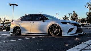 Toyota Camry XSE mtxse26 modded bagged camry cinematic clip cruise roller shots xv70 gen8kamuri [upl. by Ridley]