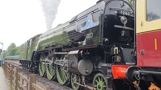 60163 Tornado returns to service at Rothley 1st September 2024 [upl. by Oal74]