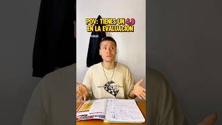 Tienes un 49 en la evaluación… 💀 igsantosjourneys shrots videos pov santosjourneys [upl. by Zwart]