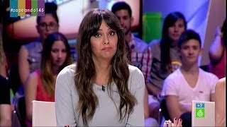 Cristina Pedroche quotEs imposible que me vieras las bragas porque no llevabaquot [upl. by Bealle]