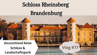 77 Rheinsberg Schloß amp Park  Deutschland Reise  Brandenburg Ausflugsziele  Stadt Rheinsberg [upl. by Adnolehs]