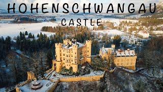 Hohenschwangau Castle 🏰 in 4K  Füssen Germany [upl. by Wojcik42]