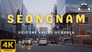 Exploring Pangyo Silicon Valley of Korea A Drive Through Innovation 4K [upl. by Yvonne267]