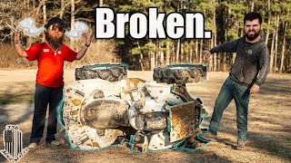 Braydon Price BROKE My Fourwheeler UNBELIEVABLE [upl. by Rainah]