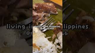 Philippines 🇵🇭 cebu lechon mukbang food trip the best lechon in the city shorts  theairmanclub [upl. by Odranoel]