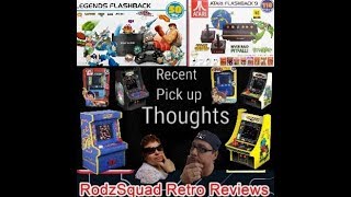 Recent Pick Ups Thoughts Atari Flashback 9 Legends Flashback etc [upl. by Raseta]