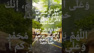 Darood e Ibrahim 💗  start your day with darood💟 youtubeshorts shorts ytshorts daroodsharif yt [upl. by Eiral]