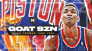 ISIAH THOMAS Was Ahead Of His Time 198990 Highlights  GOAT SZN [upl. by Tom]