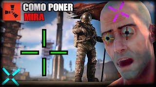 COMO poner MIRA crosshair en RUST y en TODOS los juegos 😱😱 [upl. by Trant630]