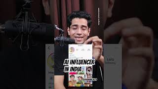 AI influencer in India shivammalikshorts [upl. by Emiolhs]