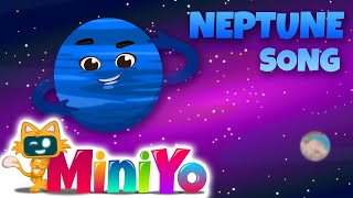 Neptune Song  Planet Songs for Kids  Miniyo Nursery Rhymes [upl. by Aviva]