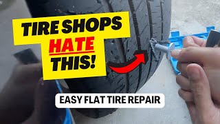 Stranded How Fix a Flat Tire in 3 Minutes 🚗 DIY Tire Repair Made Easy [upl. by Arot]