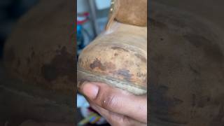 How to clean suede boots timberlands boots cleaning suede howto [upl. by Adnohsor]