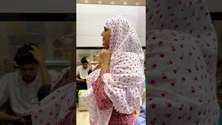 Namaz ka dupatta kaisa laga shortvideo kawwali naat islmicshorts [upl. by Silsby]