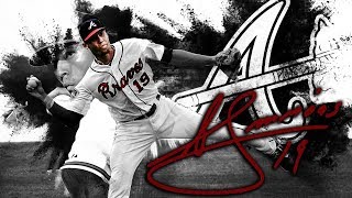 Andrelton Simmons  2015 Atlanta Highlights ᴴᴰ [upl. by Anaher]