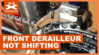 The 6 best ways to fix a front derailleur not shifting to highest gear [upl. by Onnem588]