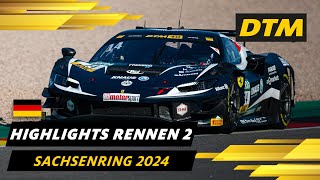 Showdown auf dem Sachsenring 🏁  DTM 2024 Highlights  Sachsenring [upl. by Carboni]