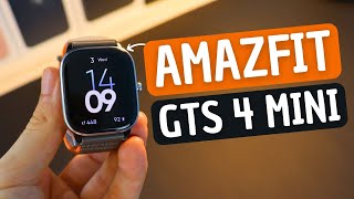 AMAZFIT GTS 4 MINI em 2024  MELHOR CUSTOBENEFÍCIO [upl. by Anada]