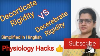 Decorticate and decerebrate rigity [upl. by Anyahs]