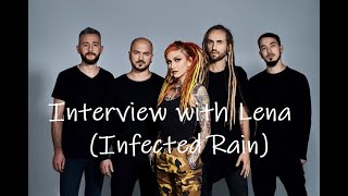 Infected Rain  Interview with Lena Scissorhands russianна русском [upl. by Cita]