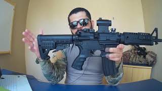 Review Airsoft M4A1 CAA Custom  o custobenefício dessa AEG é bom [upl. by Cudlip549]