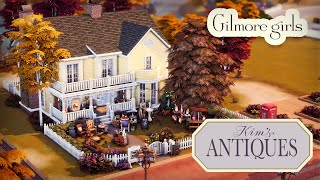 Gilmore Girls Kims Antiques 🪑  The Sims 4 Speed Build [upl. by Eelnayr]