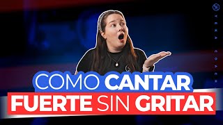 CÓMO CANTAR FUERTE Y AFINADO SIN GRITAR Y SIN FORZAR LA GARGANTA  YEKA COACH [upl. by Oremo952]