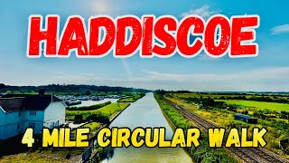 HADDISCOE  4 mile circular walk Norfolk UK [upl. by Connett]