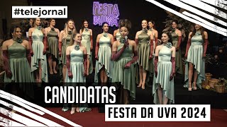 Conheça as candidatas a Rainha e Princesas da Festa da Uva 2024 [upl. by Allsun254]