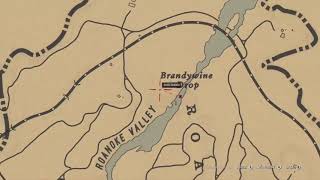 RDR2 online treasure  Brandywine Drop One of the locations [upl. by Rucker]